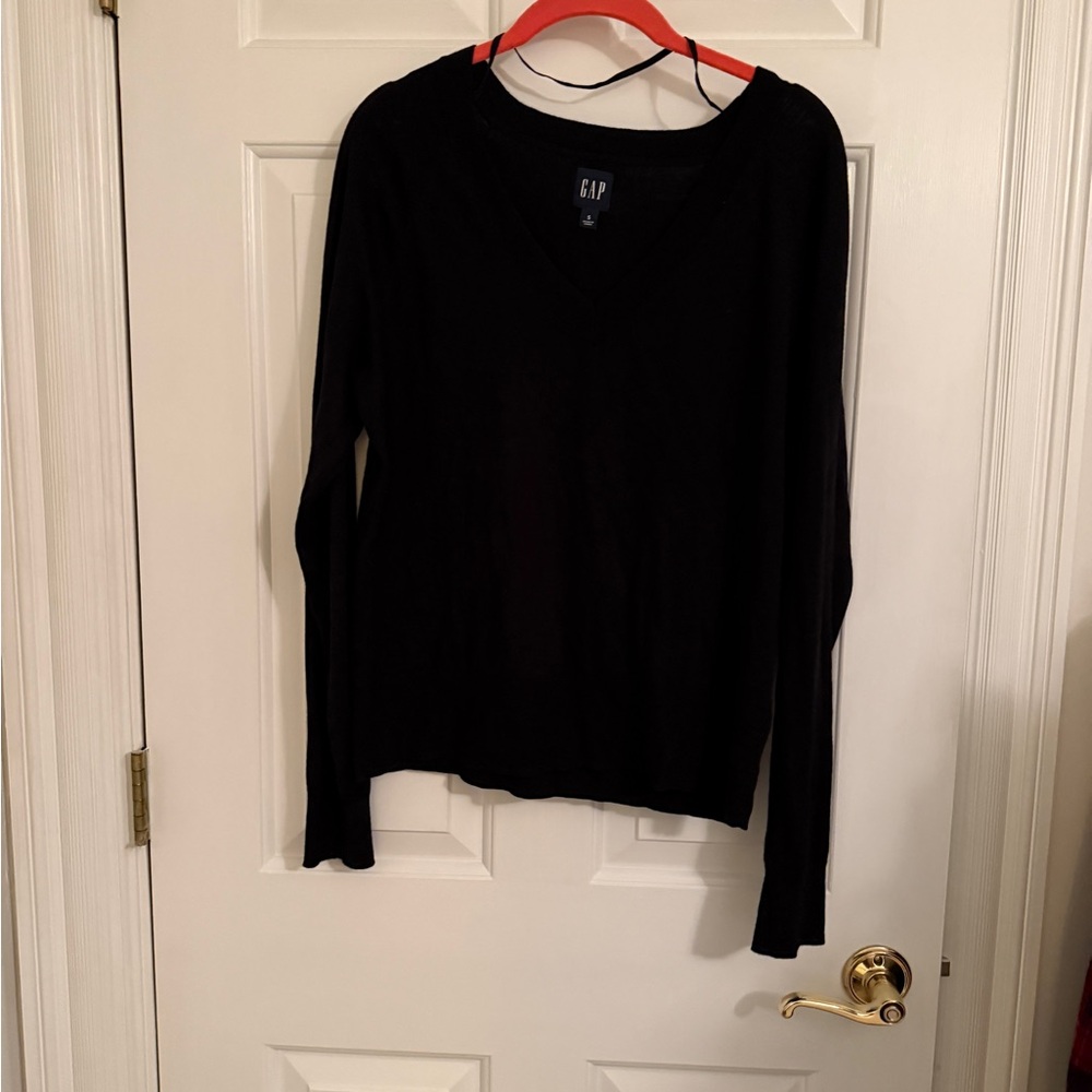 GAP Elegant Black Knit Top